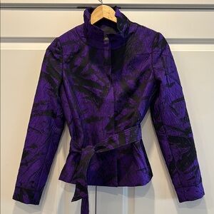 Carlisle purple black blazer AMAZING